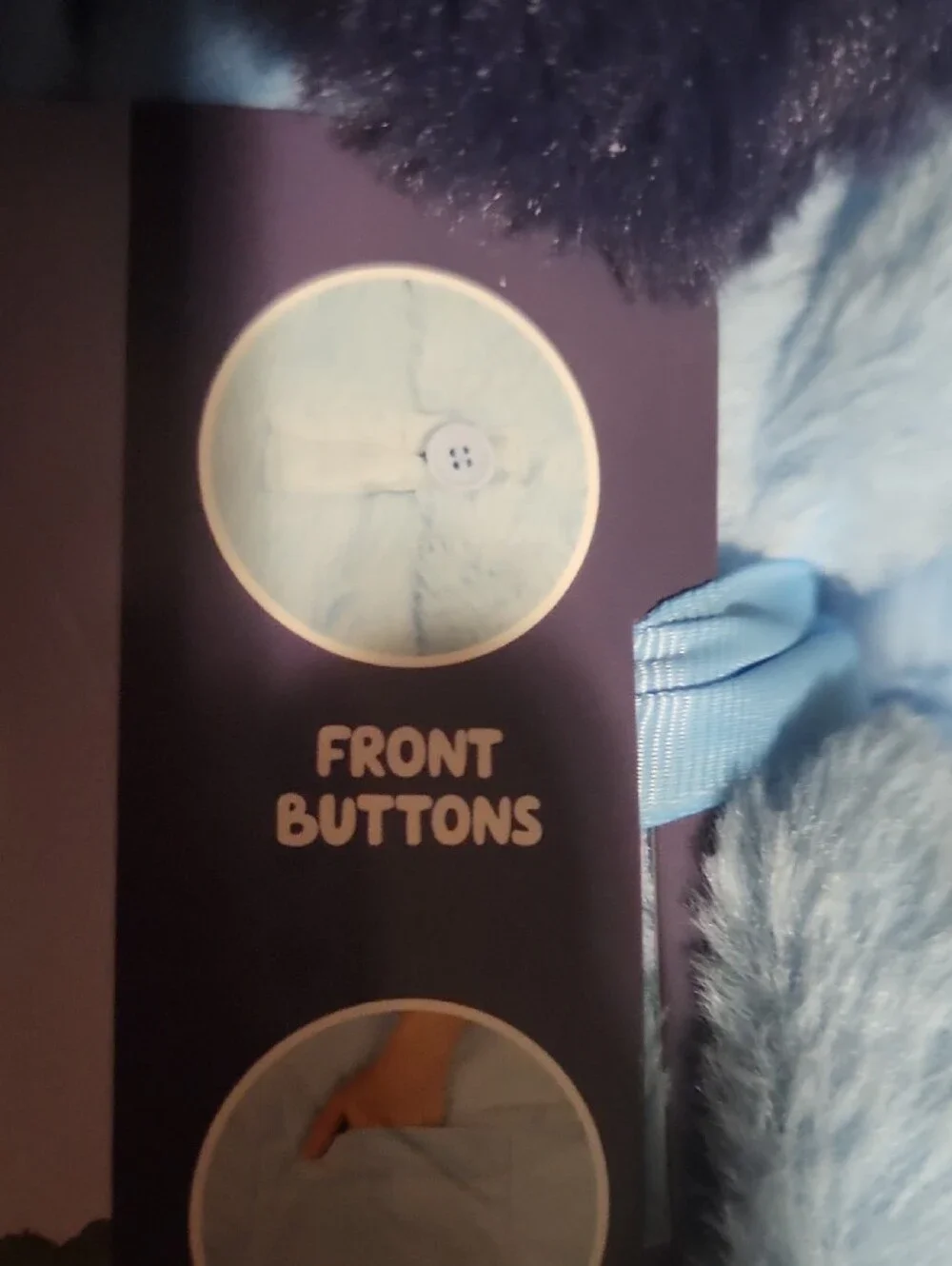 Bluey Cartoon Wolf Oversized Hooded Blanket
